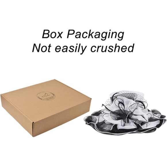 2025 Kentucky Derby Hat for Women Ladies, Organza Veil Feather Fascinator for - Picture 2 of 6